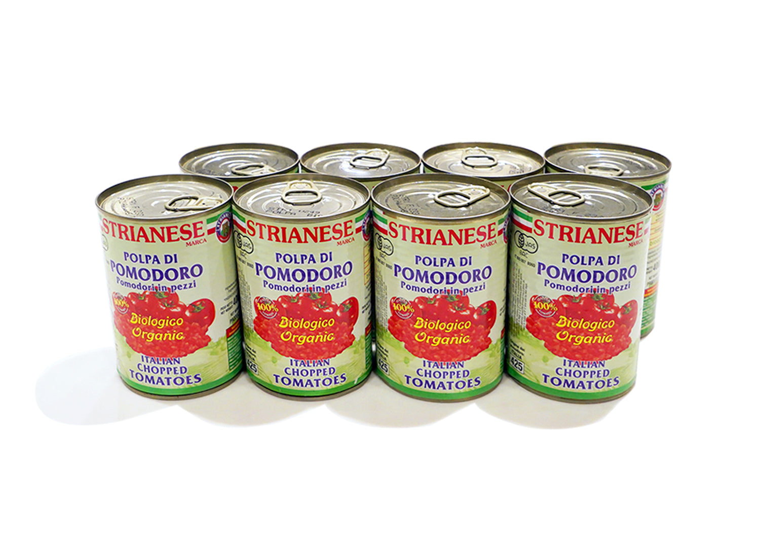 FOODCOMPANY　有機トマト缶（ダイス）　×　Neighbors　8缶セット　–　数量限定】ストリアネーゼ　400ｇ