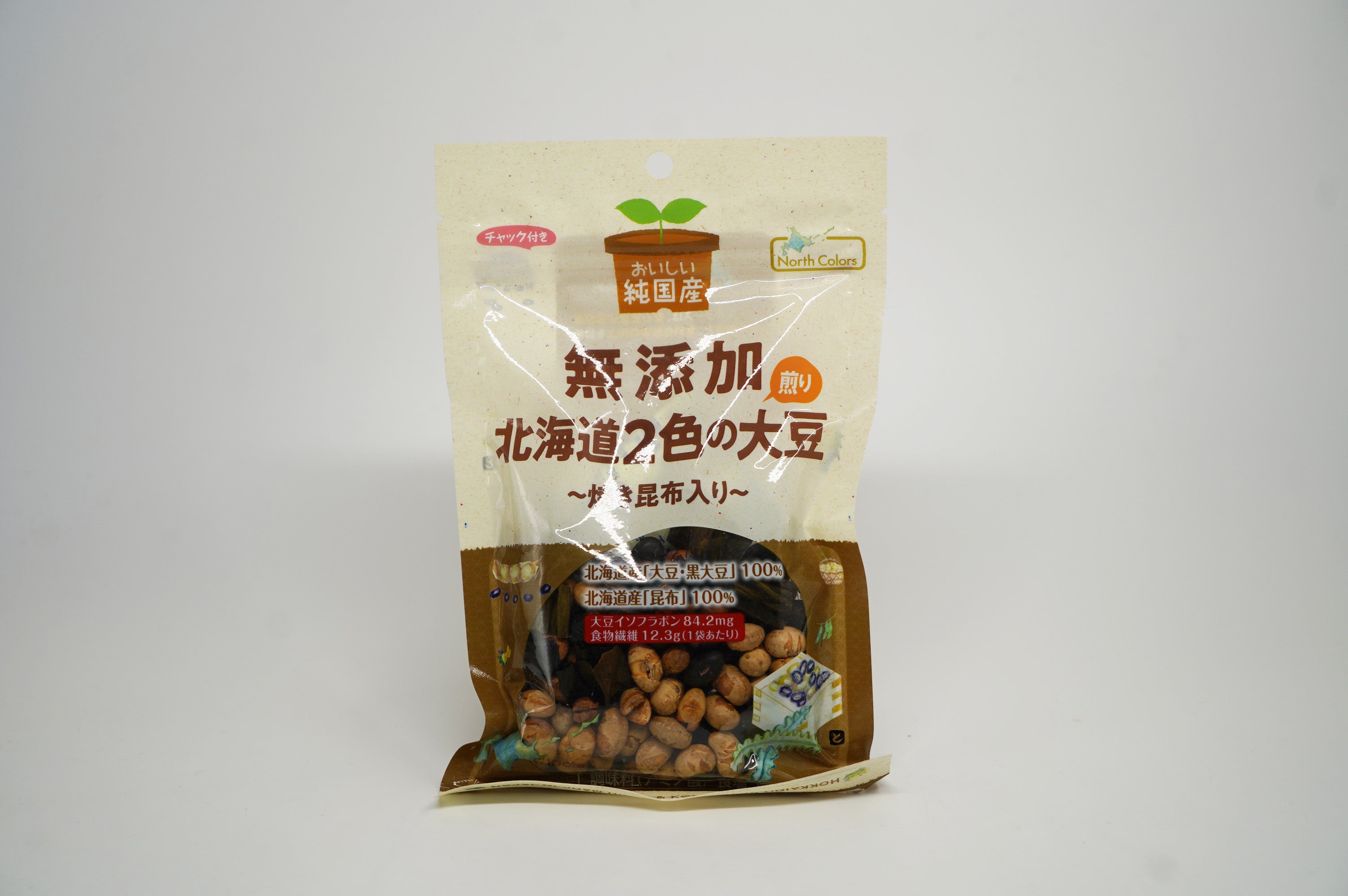 62g　Neighbors　–　FOODCOMPANY　純国産北海道　2色の煎り大豆