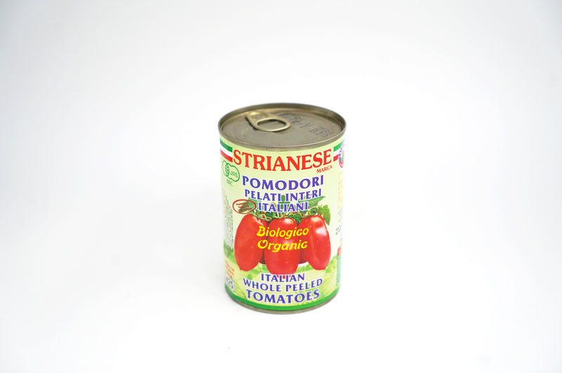 【数量限定】ストリアネーゼ 有機トマト缶（ホール） 400ｇ × 8缶セット