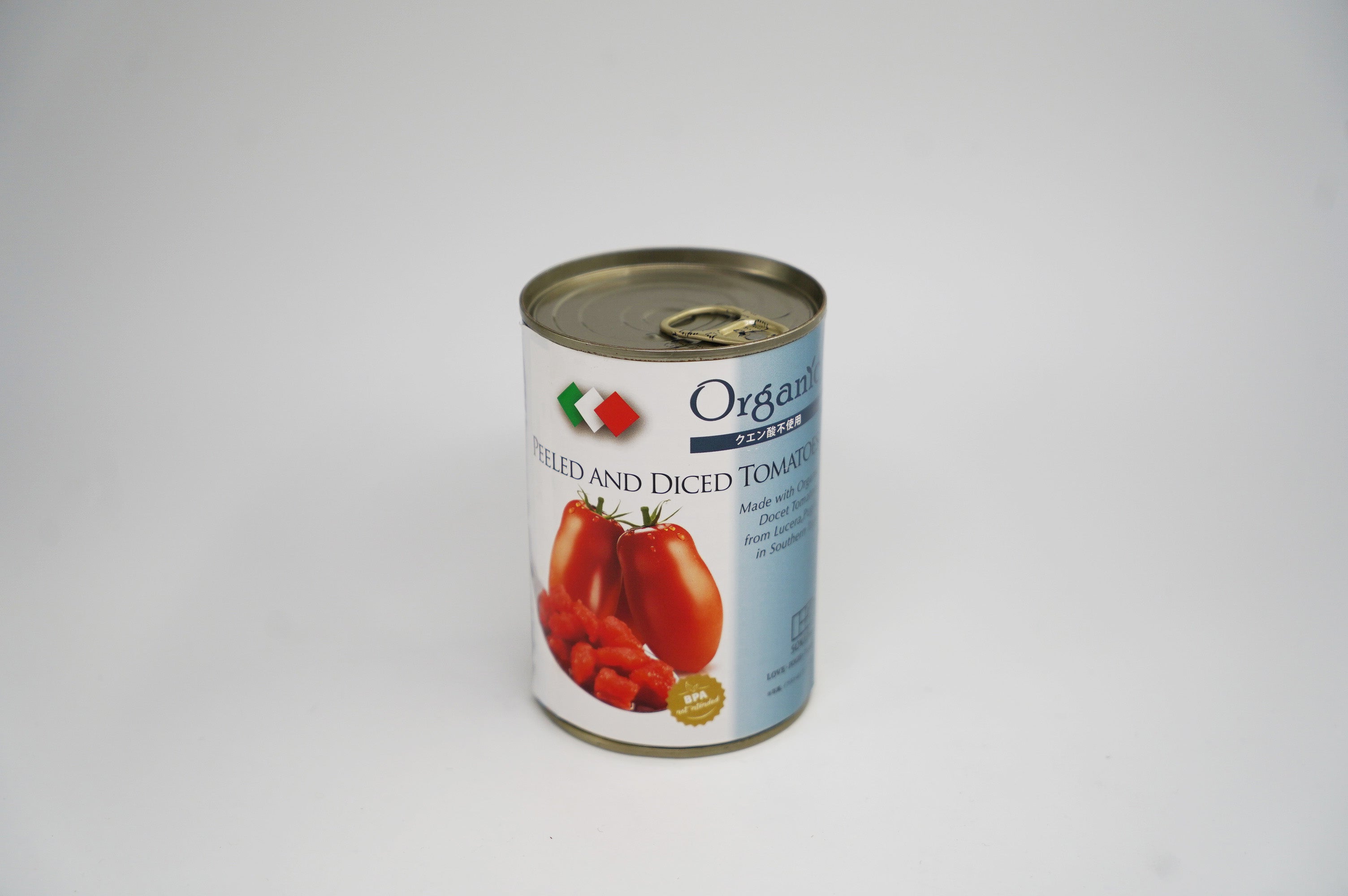 FOODCOMPANY　–　400g　有機ダイストマト缶　Neighbors