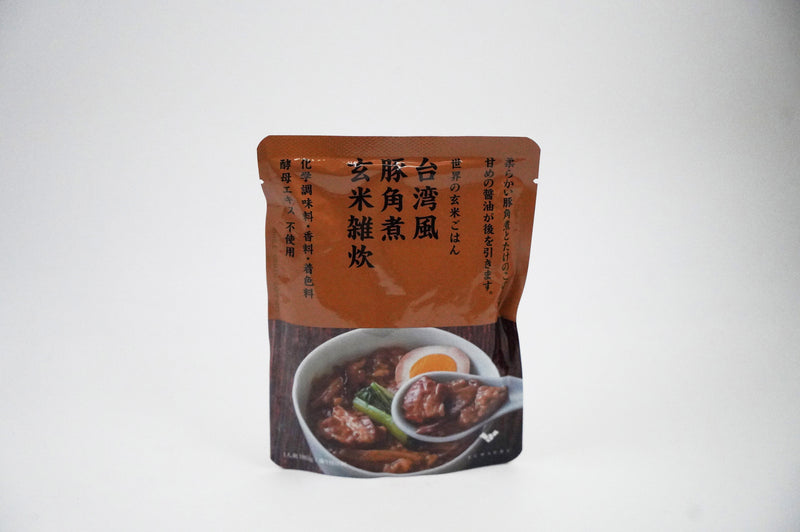 台湾風豚角煮玄米雑炊 180g